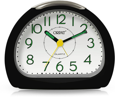 ORPAT Analog Black Clock
