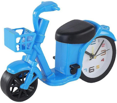 Nxz Digital Analog Blue Clock