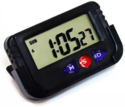 Sgsramganj Digital Black Clock