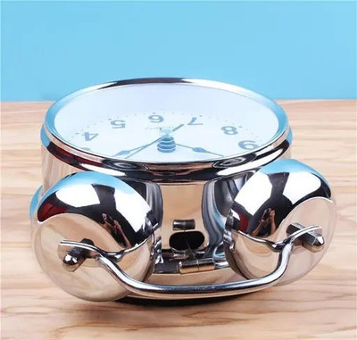 KRUNAL ENTERPRISES Analog Silver Clock