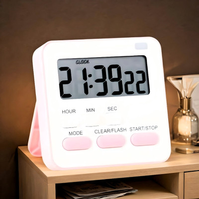 asep Digital White Clock