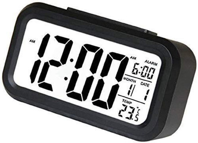 Trendify enterprises Digital Black Clock