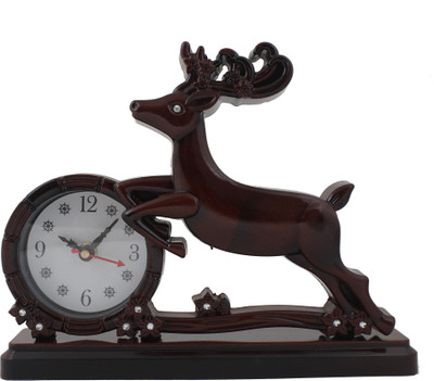 Sigaram Analog Brown Clock