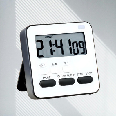 asep Digital White Clock