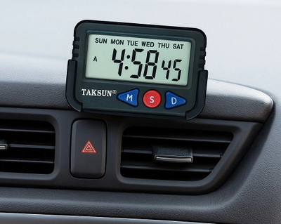 ZEBIFY Digital Black Clock