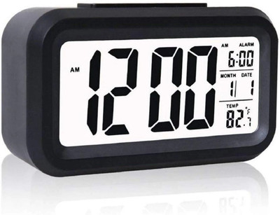 Kridixmart Digital Blue Clock