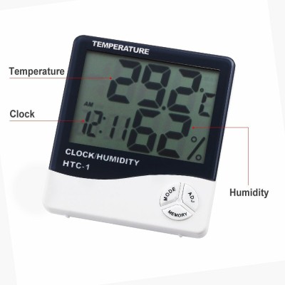 thermomate Room Thermometer room Temperature thermometer ,indoor & outdoor RT4 Thermometer(White)