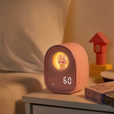 S R Cosmo Analog Pink Clock