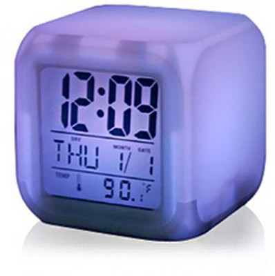 KRISHNA Digital White Clock