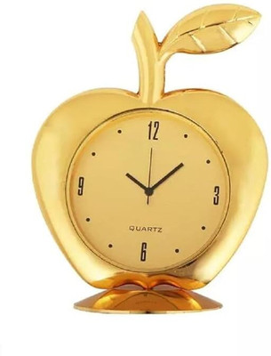 Nxz Digital Analog Gold Clock