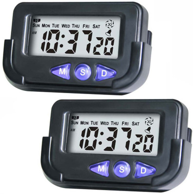 RPS Digital Black Clock