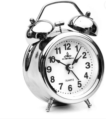 SeaRegal Analog Silver Clock
