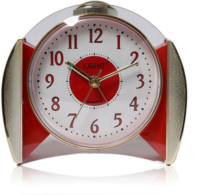 ORPAT Analog Red Clock