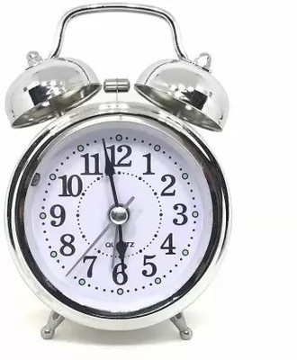 Shree Hans Creation Digital Silver Clock
