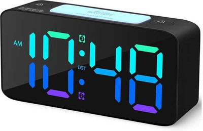 Nxz Digital Electric Clock Black Clock