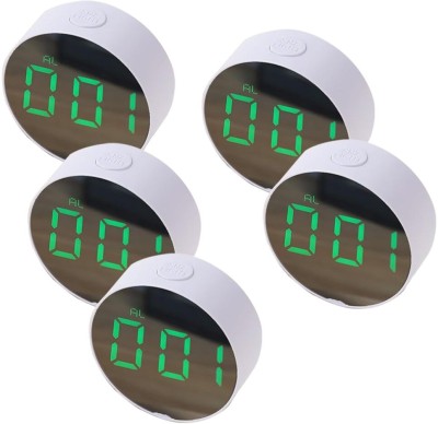 KUBER INDUSTRIES Digital White Clock