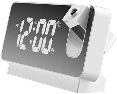 MARS Digital White Clock