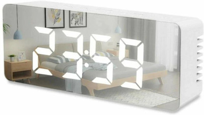 KH Store Digital White Clock
