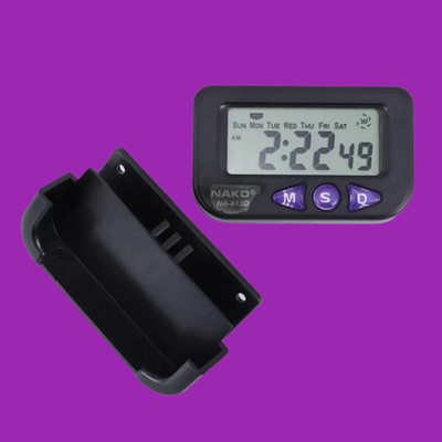TAKSUN Digital Black Clock