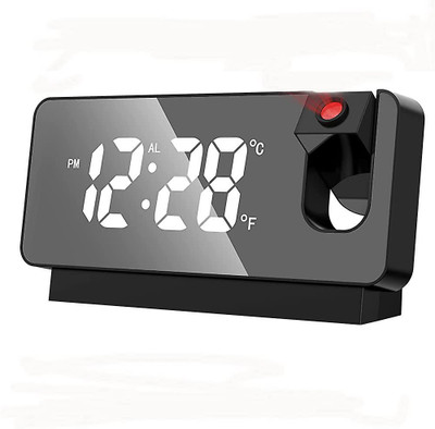 Fonicx Fit Digital Black Clock