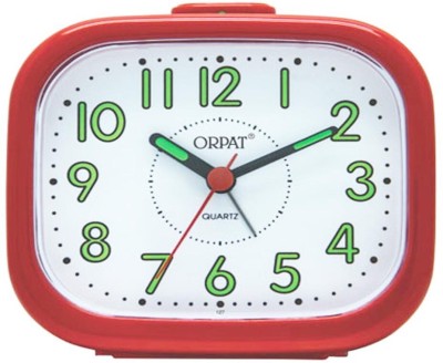 ORPAT Analog Red Clock