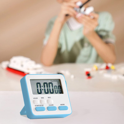 PRAYASHAY TRADELINK Digital Blue Clock