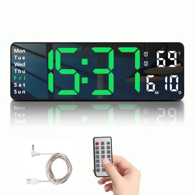 DebRifo Digital Multicolor Clock