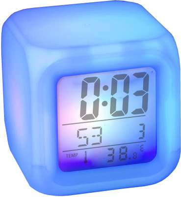 JARK Digital White Clock