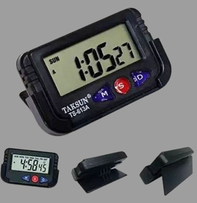 BLAPOXE Digital Black Clock