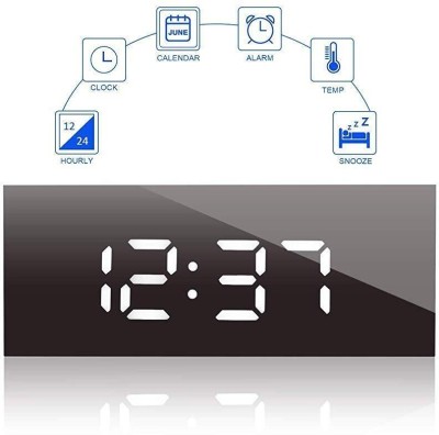 FIVANIO Digital Multicolor Clock