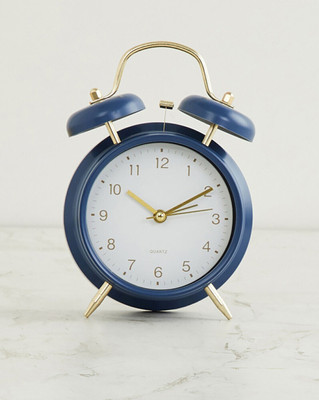 ZEQON Analog Blue Clock