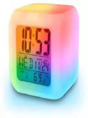 HIVVO Digital Multicolor Clock
