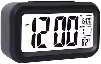 VOCO Digital Black Clock