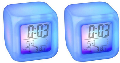 mansa solutions Digital White Clock