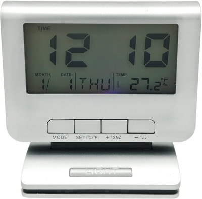 NXZ Digital Gray Clock