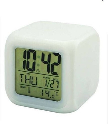 mansa solutions Digital White Clock