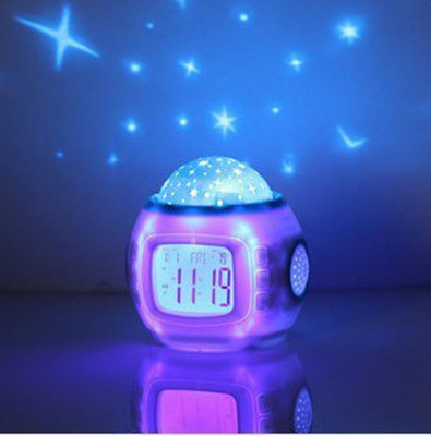 RHONNIUM Digital Multicolor Clock