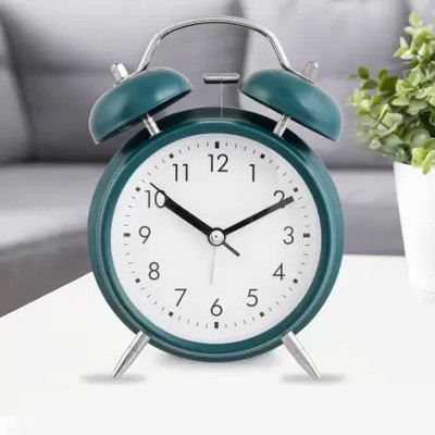 VVG TRADERS Analog-Digital Green Clock
