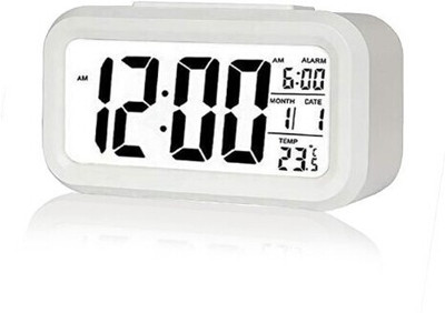 TIMOVE Digital White Clock