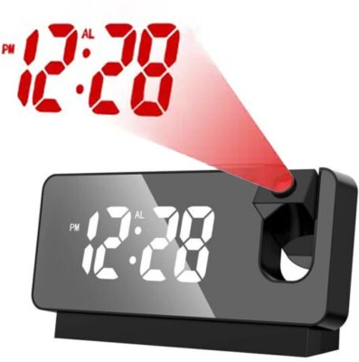 X88 Pro Digital Black Clock