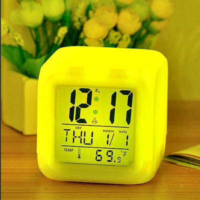 VOLTegIC Digital White Clock