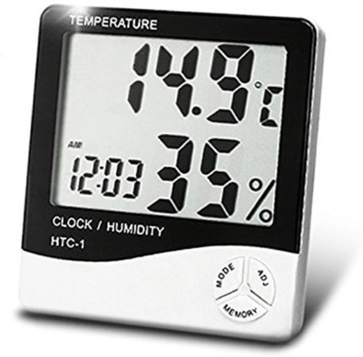 Drake Digital White Clock