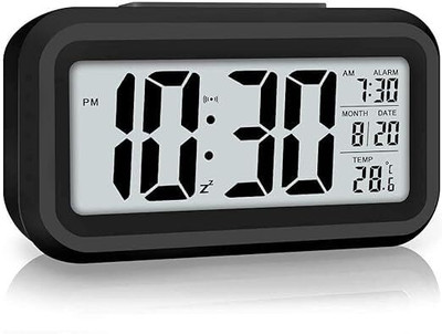 Gree9 Store Digital Black Clock