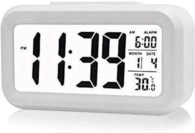 Adonai Digital White Clock