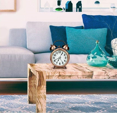 ASTOUND Analog Brown Clock