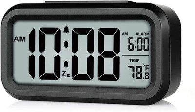 NXZ Digital Black Clock