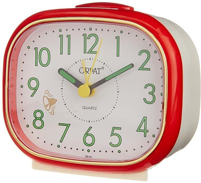 ORPAT Analog Red, White Clock
