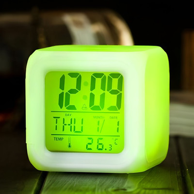 omkarzone Digital Multicolor Clock
