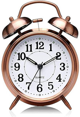 ASTOUND Analog Brown Clock