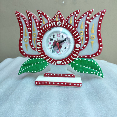 SumHari Collections Analog White Clock